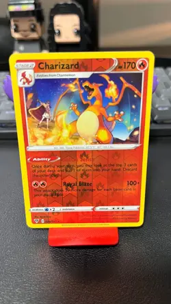 Pokemon 2020 Charizard 025/185 Vivid Voltage Reverse Holo - FAST SHIPPING! - Image 1