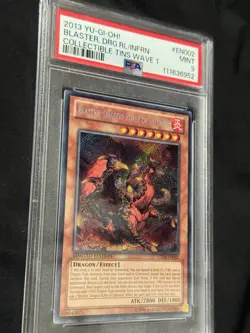 2013 Yu-Gi-Oh! Blaster Dragon Ruler of Infernos CT10-EN002 PSA 9 Limited ED - Image 2