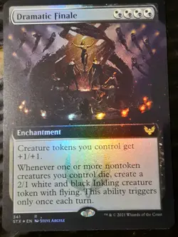 Dramatic Finale Extended Art FOIL , Strixhaven , NM , MTG ,FREESHIPPING - Image 1
