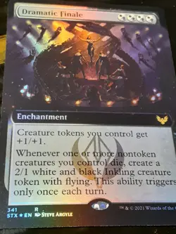 Dramatic Finale Extended Art FOIL , Strixhaven , NM , MTG ,FREESHIPPING - Image 2