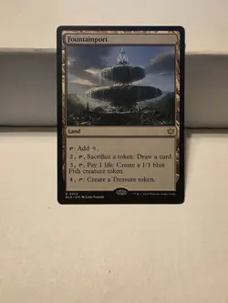 Fountainport 253 Bloomburrow Magic: The Gathering TCG Near Mint - Image 1