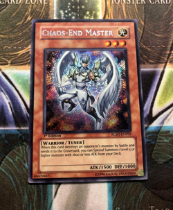 *** CHAOS END MASTER *** 1ST EDITION SECRET RARE RGBT-EN092 VLP YUGIOH! - Image 1