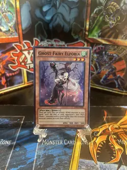 Yu-Gi-Oh! Ghost Fairy Elfobia LTGY-EN085 Super Rare NM - Image 1