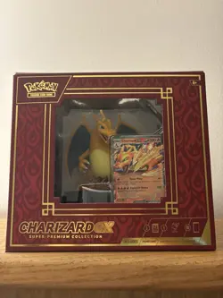 Pokemon Charizard EX Super Premium Collection – Sealed Box – 10 Booster Packs! - Image 1