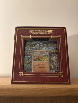 Pokemon Charizard EX Super Premium Collection – Sealed Box – 10 Booster Packs! - Image 3