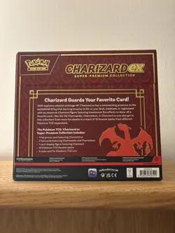 Pokemon Charizard EX Super Premium Collection – Sealed Box – 10 Booster Packs! - Image 4