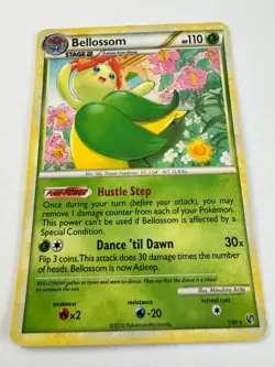Pokemon Undaunted BELLOSSOM HOLO 1/90 Rare 2010 LP - Image 1