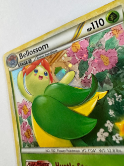 Pokemon Undaunted BELLOSSOM HOLO 1/90 Rare 2010 LP - Image 4