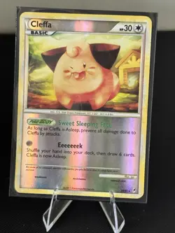 Pokemon Cleffa 24/95 Call of Legends Reverse Holo - 2011 LP - Image 1