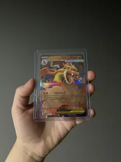 Pokemon TCG Mega Charizard Y Ex 022/217 Ascended Hero’s Mint Condition - Image 1