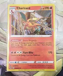Pokemon Go TCG Charizard 10/78 NM - Image 1