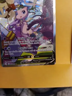Pokemon Mew v Holo Alternative Art Ultra Rare TCG Fusion Strike Card 251/264 NM - Image 4