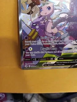 Pokemon Mew v Holo Alternative Art Ultra Rare TCG Fusion Strike Card 251/264 NM - Image 5