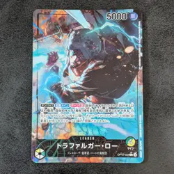 ++ One Piece Card Game TCG Trafalgar Law OP10-022 L Parallel Holo Japanese - Image 1