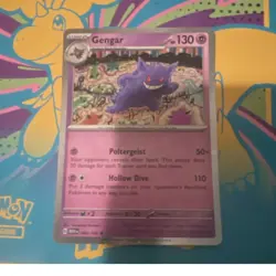 Gengar 094/165 Sv: Scarlet & Violet 151 cosmo Holo Rare 130 HP English - Image 1