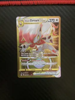 Hisuian Zoroark Vstar 213/196 Pokemon Crown Zenith Hyper Rare NM - Image 1