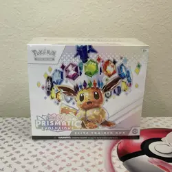 Pokemon TCG Prismatic Evolutions ETB Elite Trainer Box Factory Sealed - Image 1