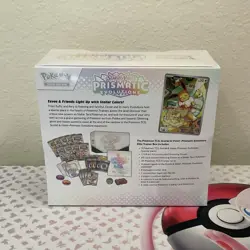 Pokemon TCG Prismatic Evolutions ETB Elite Trainer Box Factory Sealed - Image 3