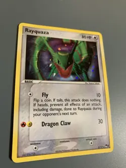 Rayquaza 3/17 - Pokemon TCG Pop Series 1 Holo Rare 2006 LP - Image 2
