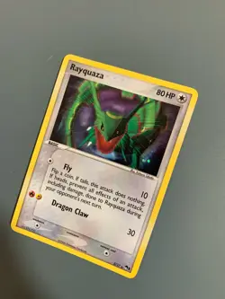 Rayquaza 3/17 - Pokemon TCG Pop Series 1 Holo Rare 2006 LP - Image 3