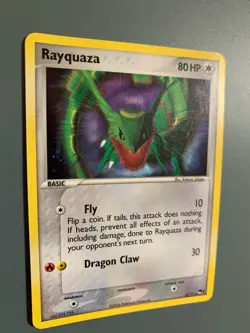Rayquaza 3/17 - Pokemon TCG Pop Series 1 Holo Rare 2006 LP - Image 5