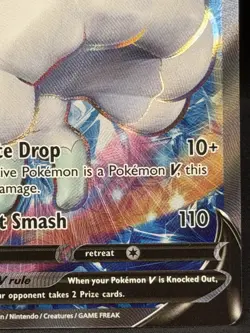 Alolan Vulpix V 173/195 Pokemon Sword & Shield Silver Tempest Full Art - Image 5