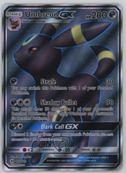 Full Art - Umbreon GX Pokemon Sun & Moon Base #142 - Image 1