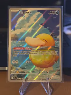 Psyduck 226/217 Illustration Rare Pokemon Ascended Heroes NM - Image 1