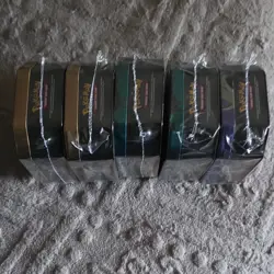 Pokemon TCG Triple Whammy Tins Complete Set Slaking, Darkai Tyranitar 5 Total - Image 4