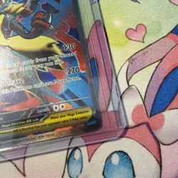 Pokemon MEGA LUCARIO EX 160/132 - Mega Evolution - ULTRA RARE FULL ART - MINT - Image 4