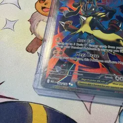 Pokemon MEGA LUCARIO EX 160/132 - Mega Evolution - ULTRA RARE FULL ART - MINT - Image 5