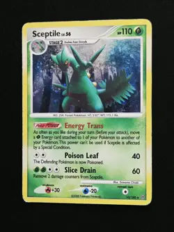 Sceptile 10/100 Holo Rare Pokemon Diamond & Pearl: Stormfront 2008 TCG - Image 1