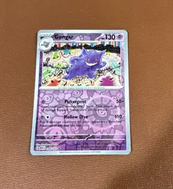 Gengar 094/165 Sv: Scarlet & Violet 151 Reverse Holo Rare Pokemon TCG NM - Image 1