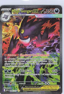 Mega Gengar ex - 284/217 SIR 2026 Ascended Heroes Pokemon NM *Video Attached* - Image 1