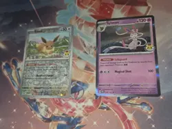🔥🔥 Pokemon Tcg Pokemon Day Promo Prismatic Evolutions Eevee And Sylveon🔥🔥 - Image 2