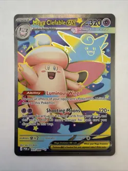 🔥 Mega Clefable ex 103/088 Perfect Order - MINT Ultra Rare Full Art Pokemon TCG - Image 1