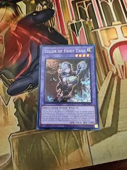 Teller of Fairy Tails - BLZD-EN034 - Secret Rare 1st Edition NM Yugioh - Image 1