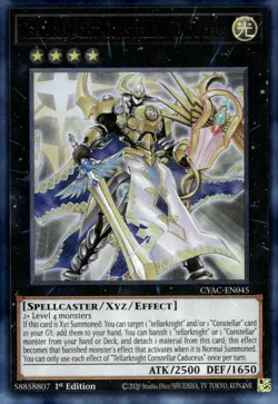 Yu-Gi-Oh! Tellarknight Constellar Caduceus 1st Ed CYAC-EN045 Ultra Rare NM/LP x1 - Image 1