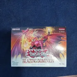 Yugioh Blazing Dominion Box - 1st Edition - Konami - English - Sealed - Image 1
