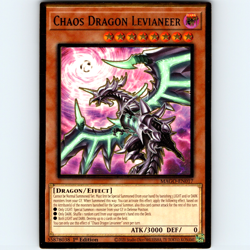 Yugioh Chaos Dragon Levianeer MAGO-EN017 1st Edition Premium Gold ALT ART - NM💎 - Image 1