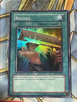 Yugioh Reload 1st Edition Super Rare IOC-045 LP - Image 1
