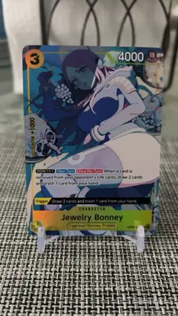 Jewelry Bonney (Illustration Box EX) OP08-105 One Piece Promotion Cards Foil - Image 1