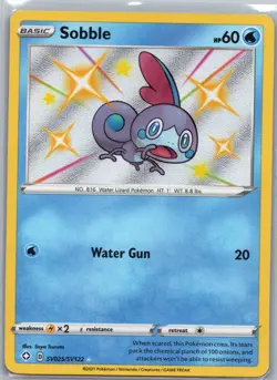 Sobble SV025/SV122 Baby Shiny - Shining Fates - Pokemon Card - NM - Image 1