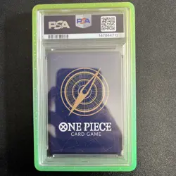 One Piece CCG Roronoa Zoro OP14-EB04 Special Alternate Art PRB02-006 PSA 10 - Image 2
