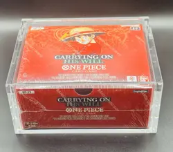 x3 One Piece TCG Booster Box OP-05, OP-09, OP-13 English Sealed + 3 Acrylic Case - Image 3