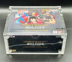 x3 One Piece TCG Booster Box OP-05, OP-09, OP-13 English Sealed + 3 Acrylic Case - Image 5