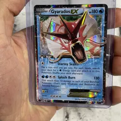 Pokemon Gyarados EX XY Black Star Promos Holo Card XY106 NM Near Mint Pokemon - Image 1
