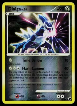 Pokemon Card - Dialga Great Encounters 16/106 Reverse Holo Rare - Image 1