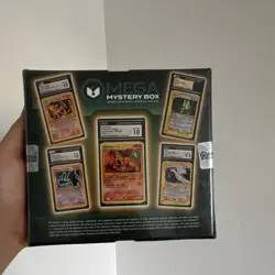 Omega CGC Graded Pokemon Charizard Mystery Box 10 Card Packs - Image 2