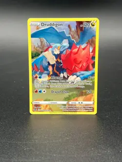 Pokemon Card- Druddigon TG09/TG30- Silver Tempest Trainer Gallery- NM Condition - Image 1